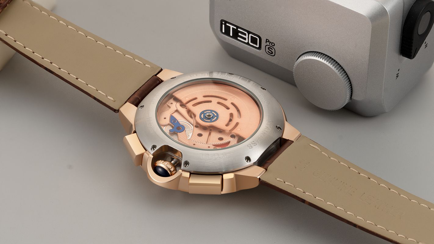 CARSENO brand stainless steel luminous waterproof cross-border tourbillon automatic mechanical watch-831 large dial