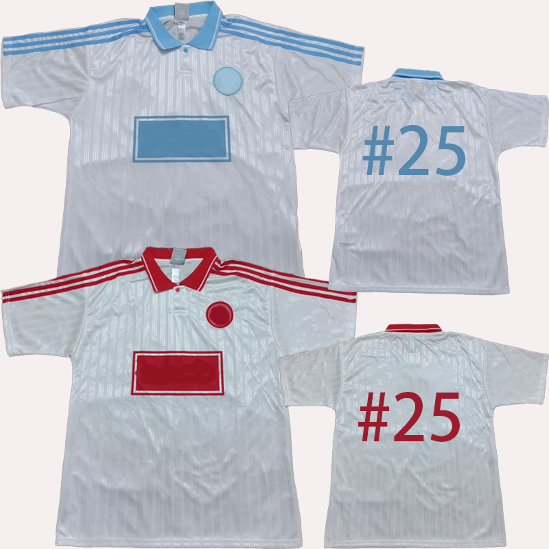 2025 2026 New OasisS Jersey 135th Anniversary Football Jersey Set 25 26 Fontaines DC Blue and Red Guinness Tour Jacquard Jersey