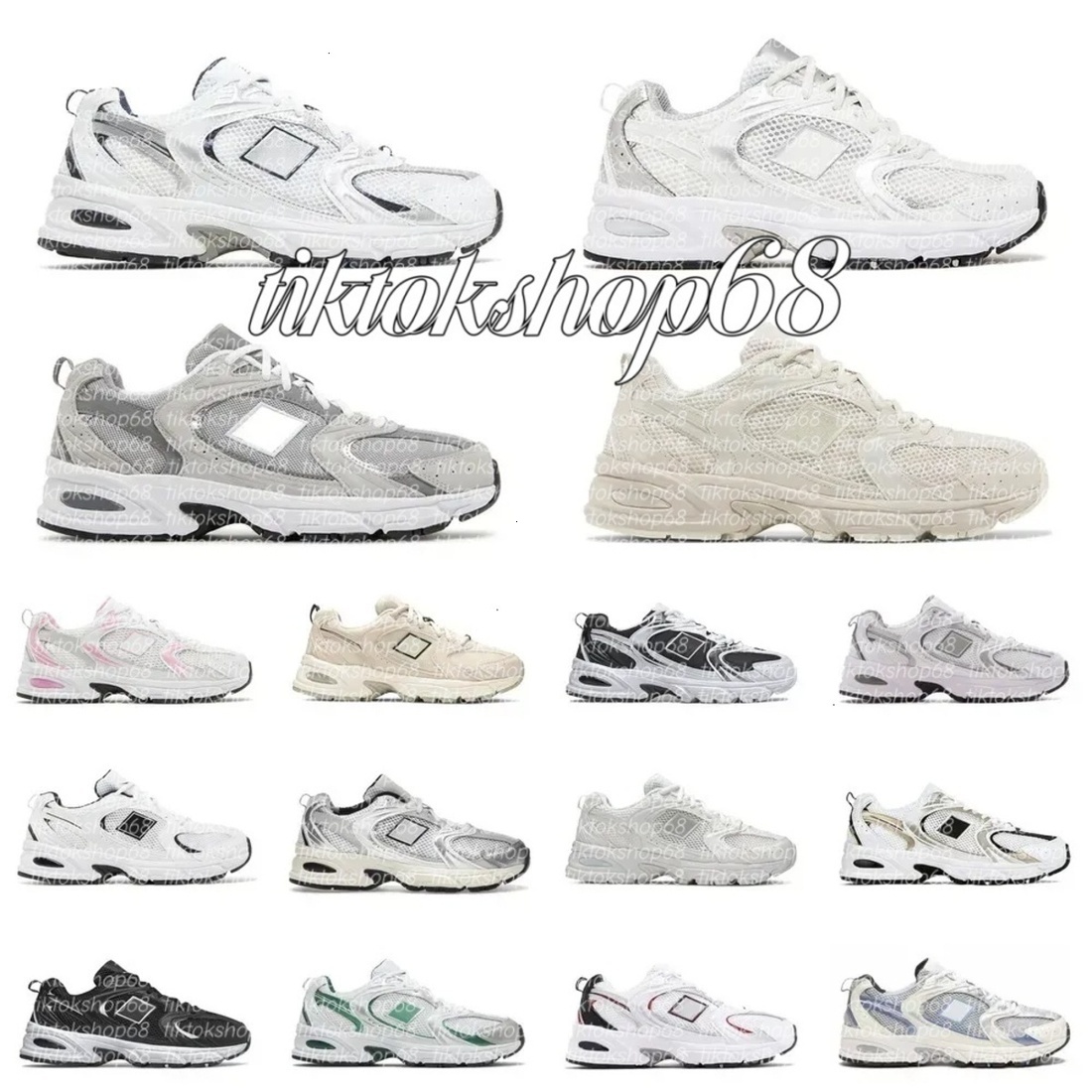 New Designer Shoes Classic Retro Woven fabric artificial material Durable and breathable Low-top running shoes Men's and Women's Sneakers 530 Shoes Runner EU36-45