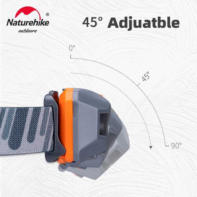 Naturehike TD02 Outdoor Headlight Strong Light Super Bright Rechargeable Special Night Fishing Hiking Mountaineering Lights J250925