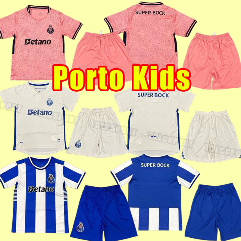 kids kits 2025/26 PoRtO SAMU.A 3rd soccer jerseys R.MORA PEPE FABIO VIEIRA NAMASO GONCALO B. GUL EUSTAQUIO A. FRANCO MOURA OTAVIO TIAGO men football shirt child