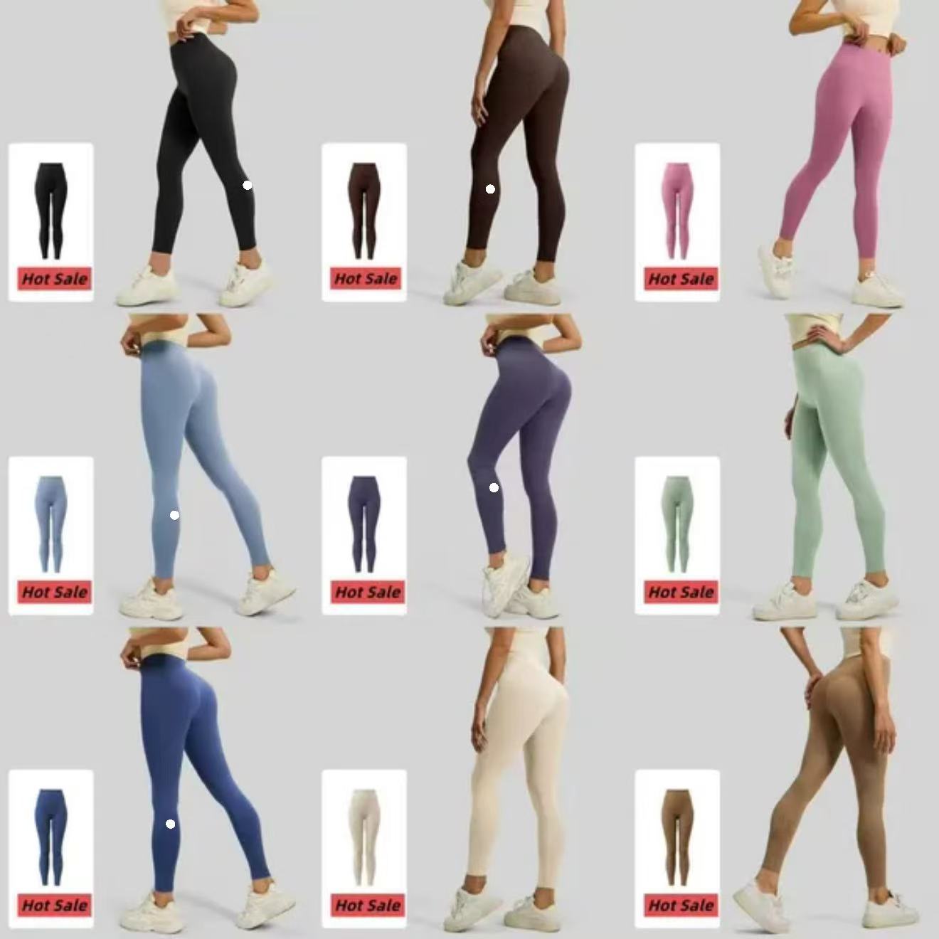 top Leggings gym clothes lycra fabric Women yoga pants High Waist Sports shorts Wear Leggings Elastic Fitness running Trousers swiftlys tech workout designer