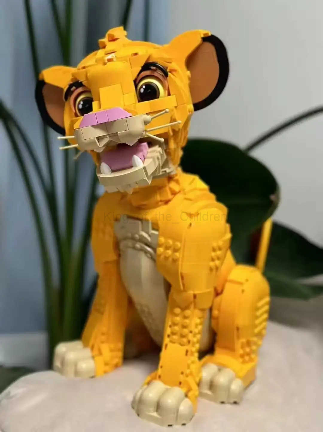 Disney 2025 new 43247 Lion King Simba model building block assembly brick puzzle toy childrens birthday gift 1445pcs H250925