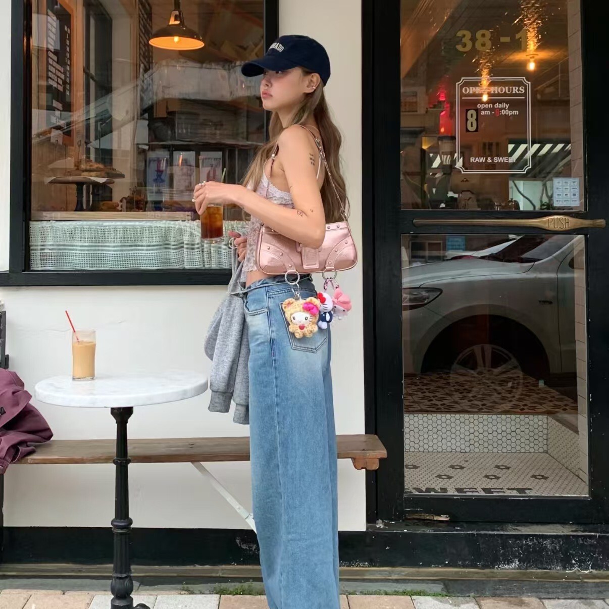 2025 Autumn/Winter Korean Style New Fashion Personality Spicy Girl Punk Rivet European and American Style bag Single Shoulder Underarm clean Bag Desig