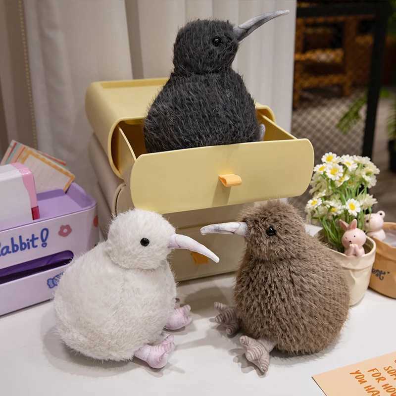 Kawaii Plush Simulation Kiwi Bird Plush Toy Cute Stuffed Animals Soft Doll Kids Toys For Children Birthday Gift C250925