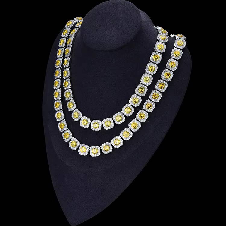 New Arrival New Fashion Rose Gold Plated Brass Cuban Link Chains Hip Hop Style Iced Out for Anniversaries