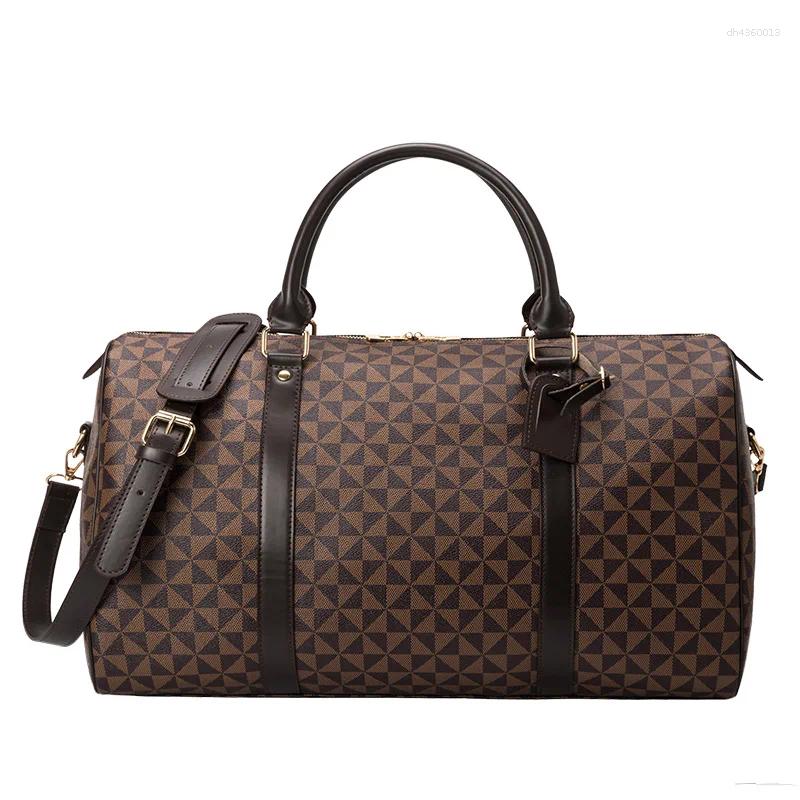 Duffel Bags Fashion Classic Women's Travel Bag High Quality Men's Fitness Large Capacity Business Luggage Designer Luxury Handbag