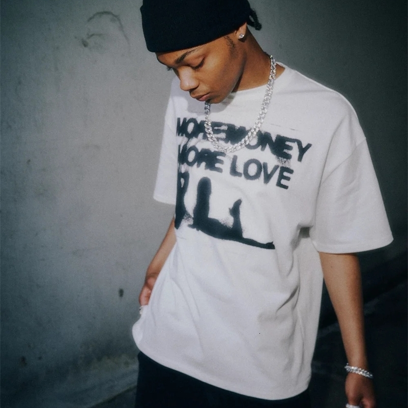 Y2k T Shirt Streetwear Hip Hop Graphic Printing Goth Oversized T Shirt Men Women Harajuku Fashion Punk Gothic Tops 240409