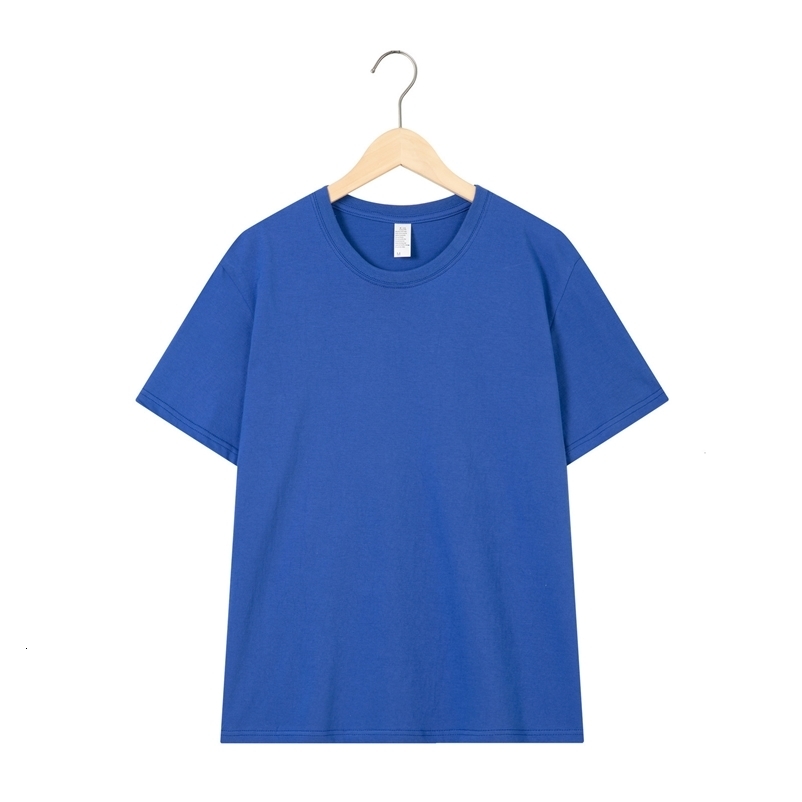 Men's T-Shirts ZFXZ1 Round Neck Short Sleeve Solid Men's Casual T-shirt 230407