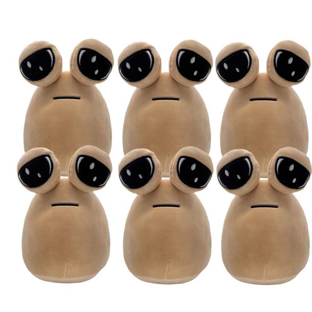 16Pcs 22Cm Anime Game The Maw My Pet Alien Pou Kawaii Cartoon Plush Toys Children Birthday Xmas Gifts C250925