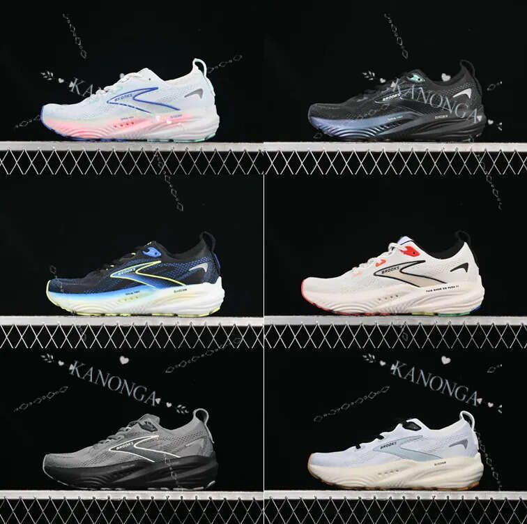 Designer Mens Womens Running Shoes Glycerin 22 White Limpet Trainers Thick Cushioning Trainning Sneakers Primer Grey
