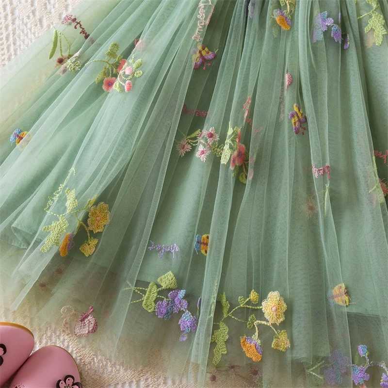 Summer Girls Birthday Dresses Pink Tulle Formal Event Costumes Girls First Communion Dresses Kids Dresses W250925