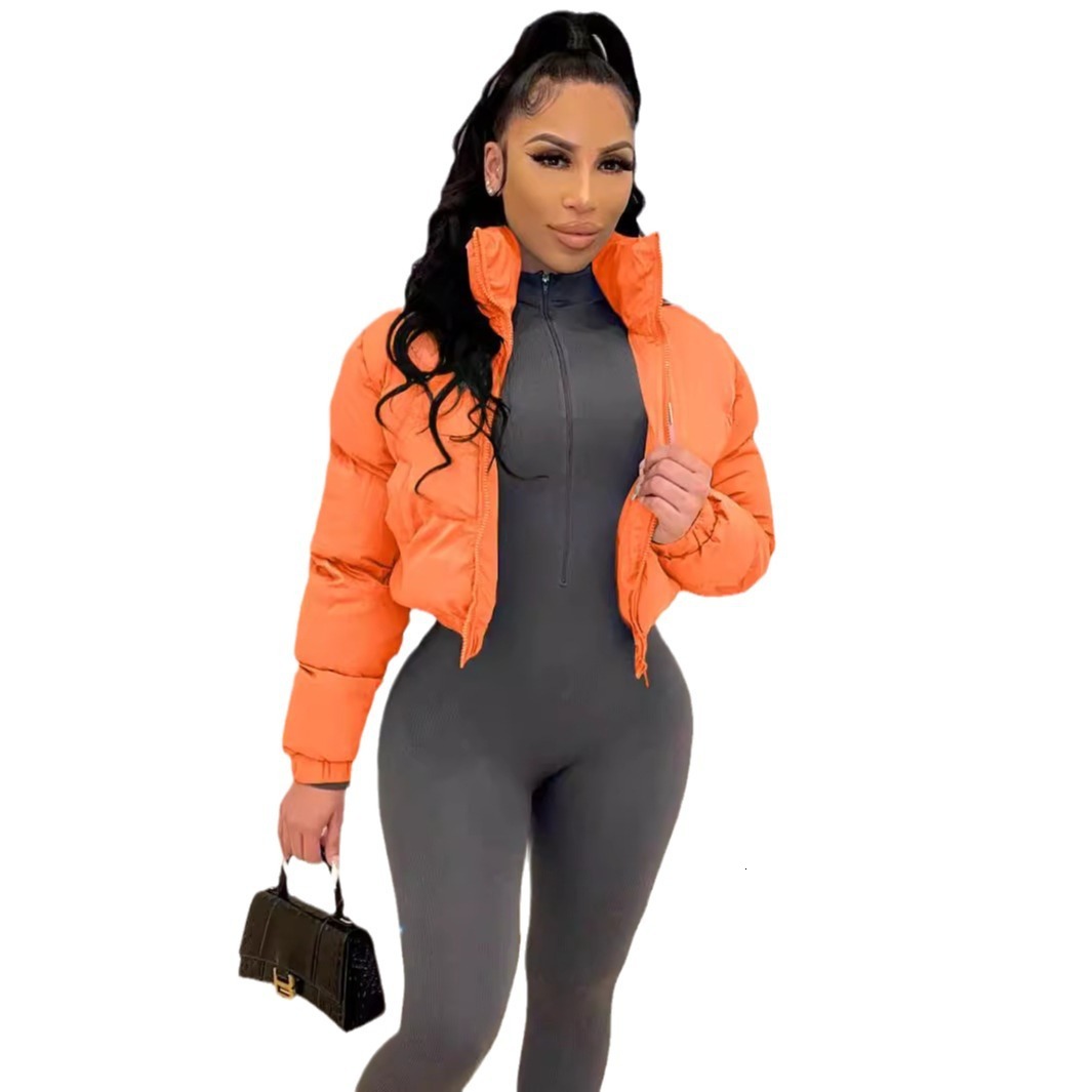 S390799 Autumn Winter Short Women's Cotton Coat Jacket Outerwear