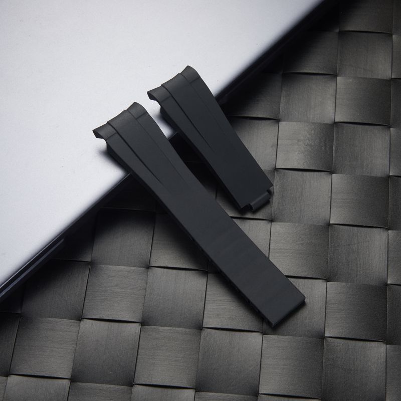 Extra Long Band XL XXL Silicone watch straps Men Soft Quick Release Watchband for Large Wrist Replacement - 12mm 16mm ... 20mm 22mm 24mm