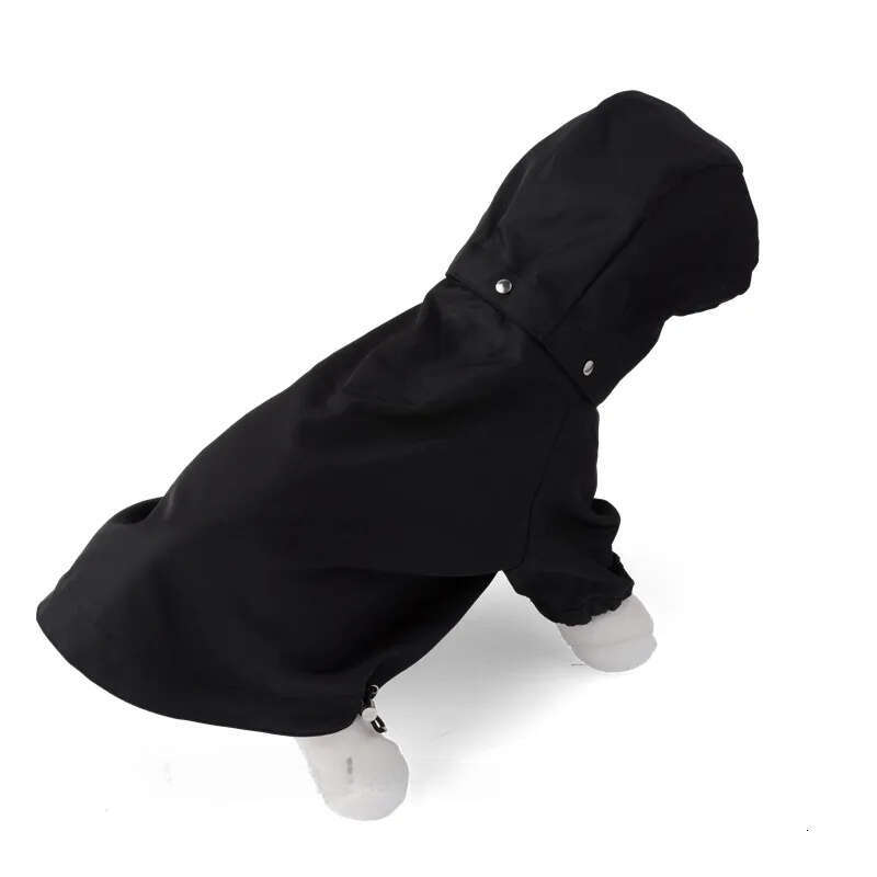 2025 new Clothes Designer Apparel Nylon Dog Jacket with Lnverted Triangle Resistant Adjustable Drawstring Waterproof and Windproof Removable