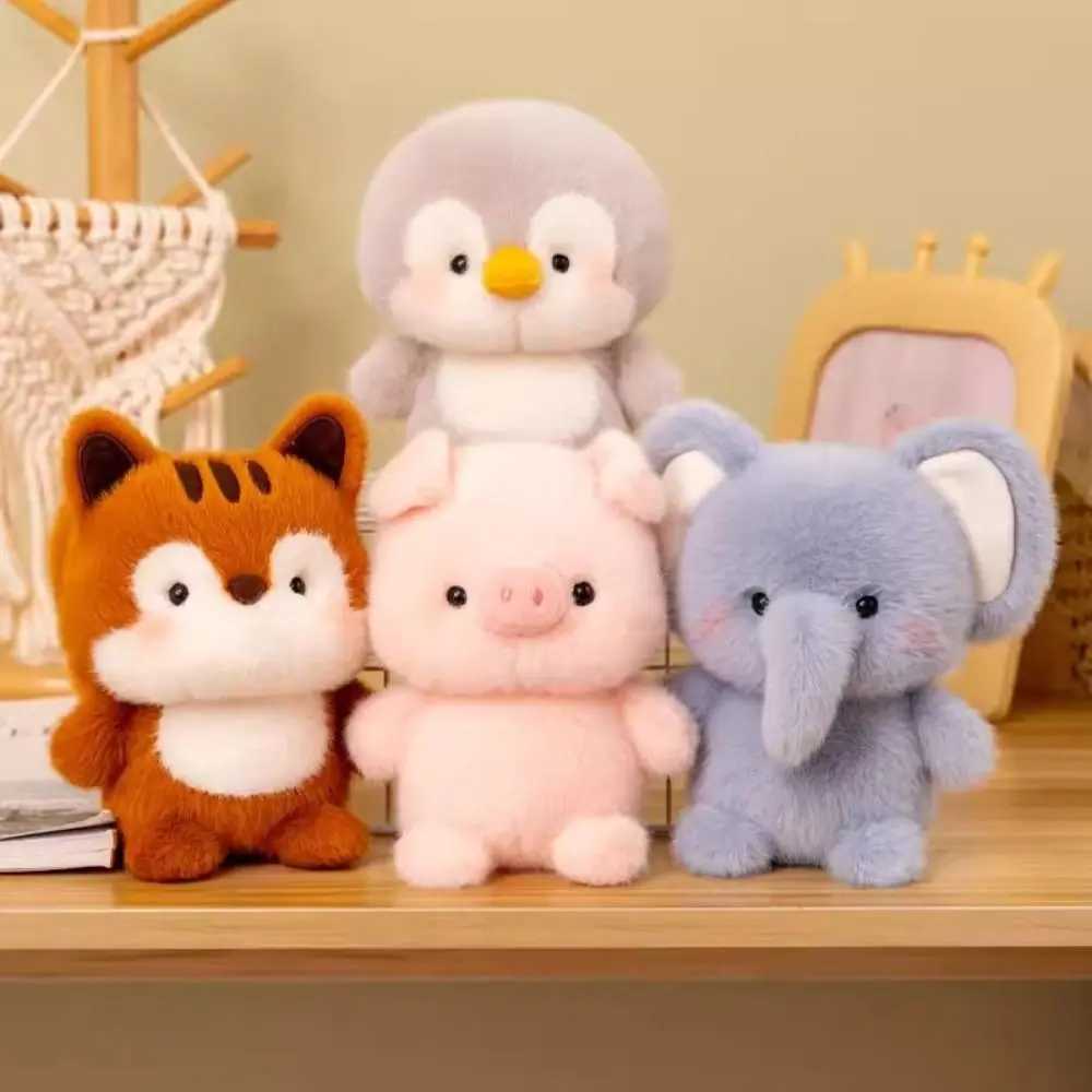 Cute Plush Companion Doll Anime Elephant Rabbit Bear Panda Cartoon Desk Companion Doll 16cm Soft Plush Toy Sleeping Gift C250925