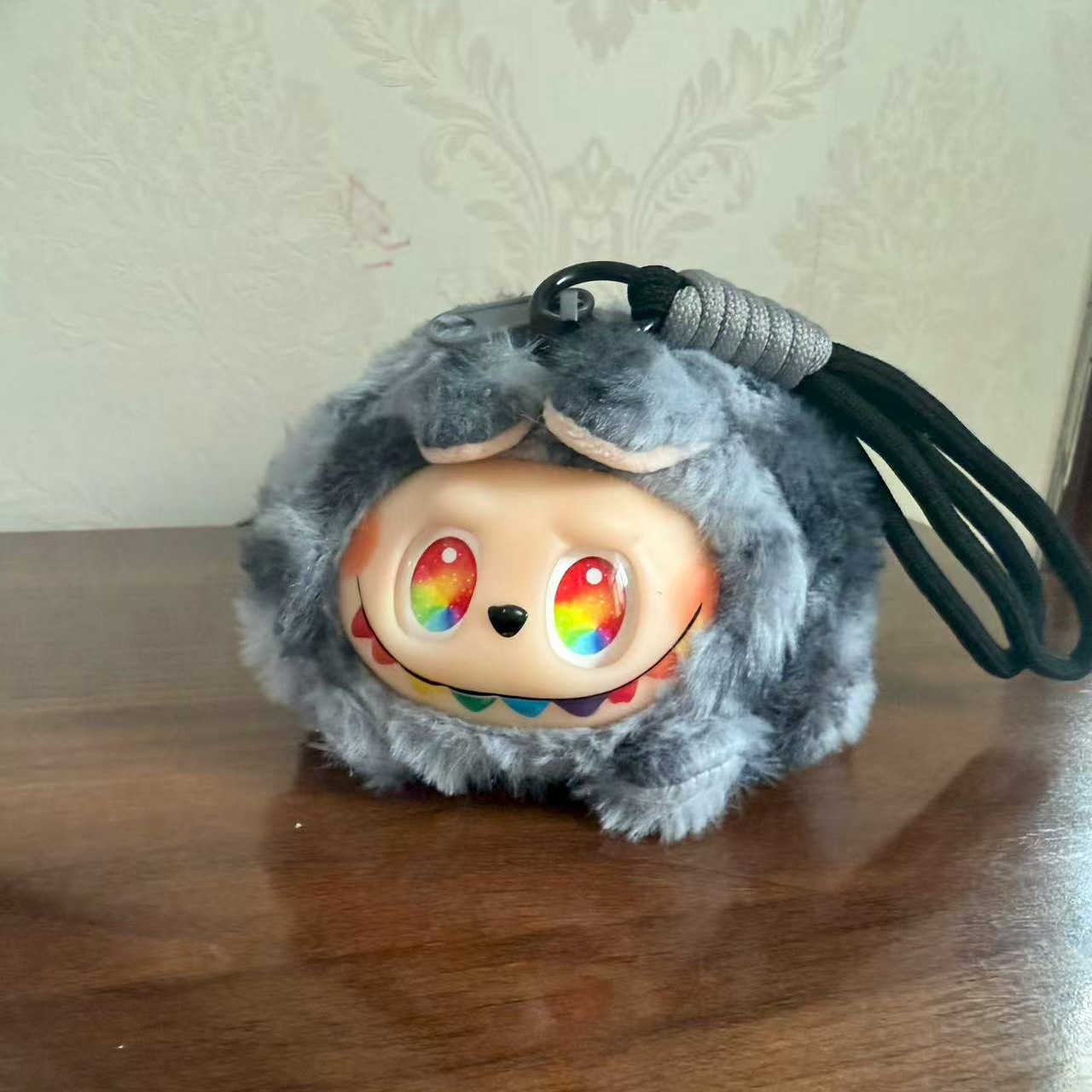 Third Generation Labubu Pencil Case Vinyl Labubu Trendy Stationery Bag Bubble Mart Pencil Bag Plush Toy L250925B8VV