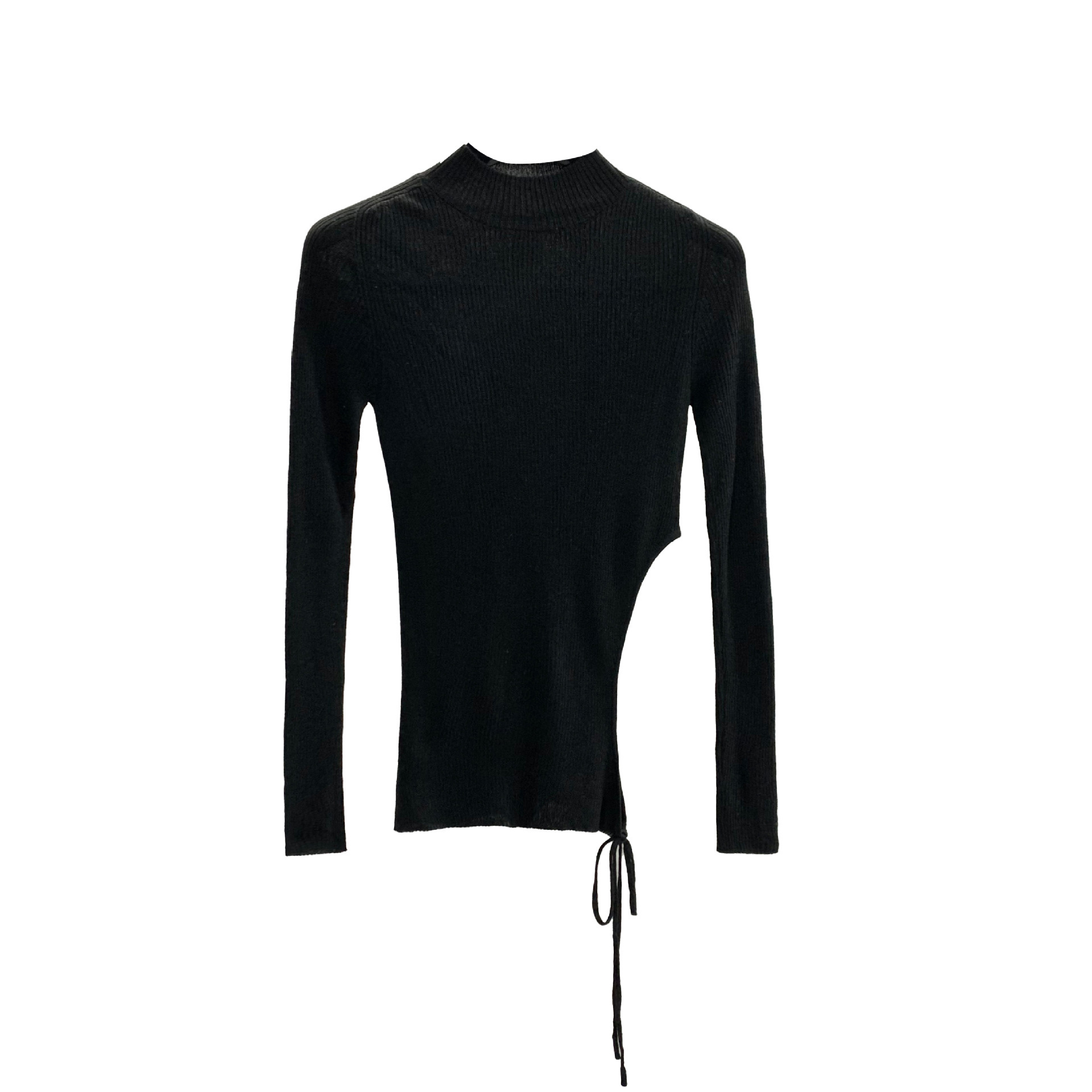 SUBHUMAN Women's 2025 Early Autumn Fit Versatile Design Slim Knit Base Sexy Long Sleeve Sweater