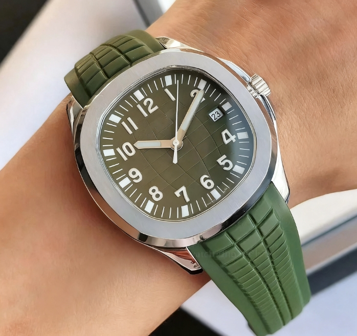 luxury watch mens designer watches watch 2813 movement watches rubber strap montre sapphire crystal glass fashion watches