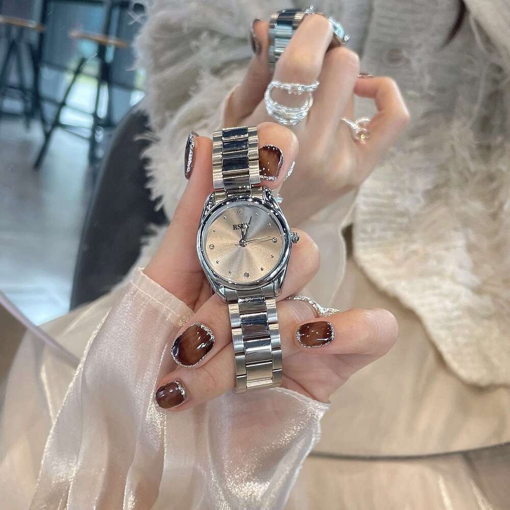 Niche Luxury 2024 New Model Journal Designer Versatile Fashion Steel Bracelet Simple Women's Watch
