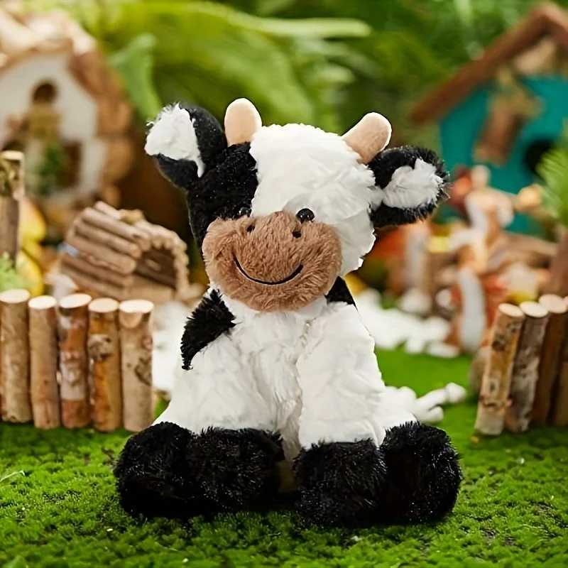 787in Cuddly Cow Plush Toy Soft Snuggly Stuffed Animal for Children Cute Silly Cow Doll Kawaii Cattle Plush Kids Birthday Gifts C250925