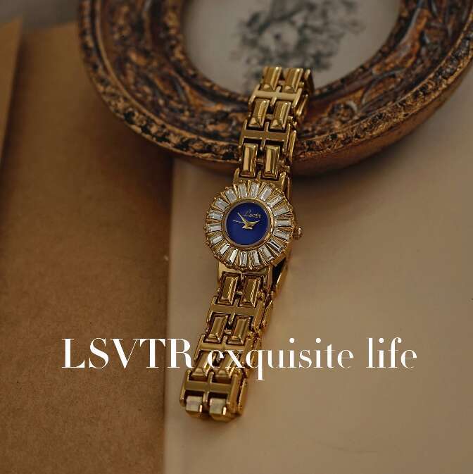 New Hot-Selling Jewelry Women's Wristwatch Vintage Gold Watch for Women
