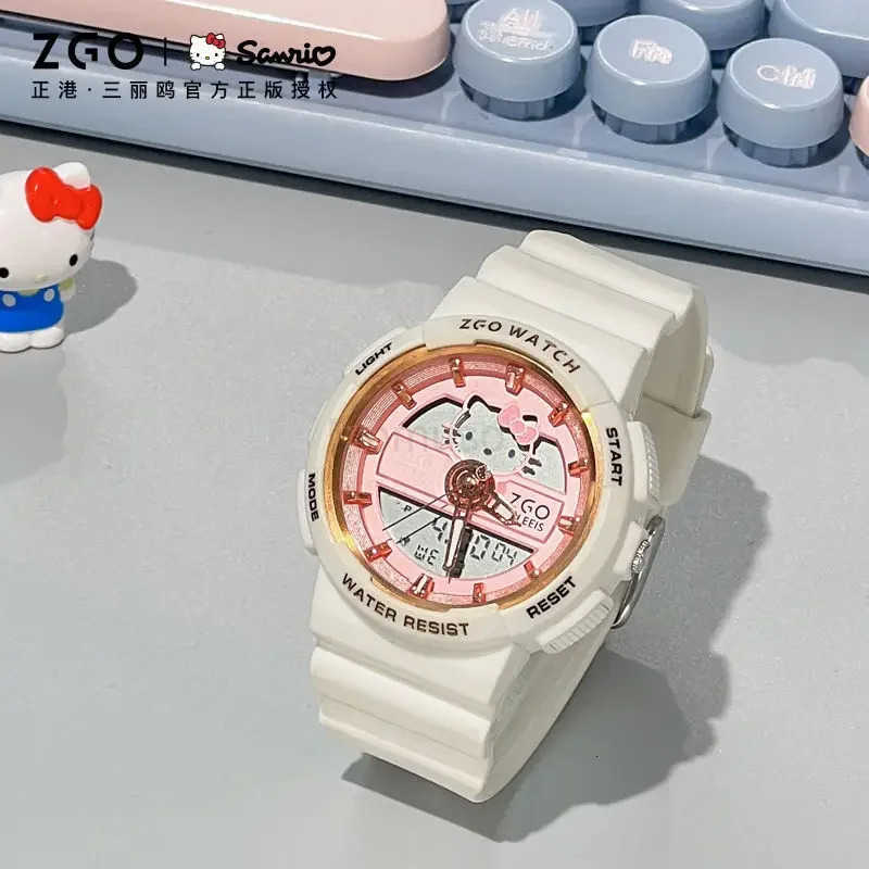 Sanrio HelloKitty cartoon character watch waterproof kawaii highlooking student and child cute watch holiday gift new L250925