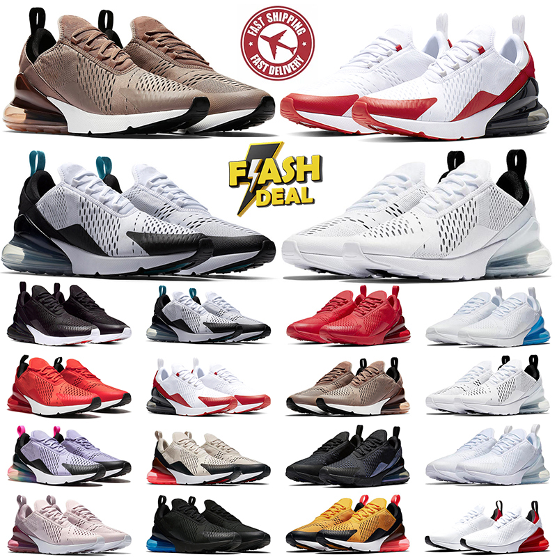 designer shoes running sneakers 270 for men women 270s Triple Pink White Peach Blue Brown outdoor sports mens trainers sneaker
