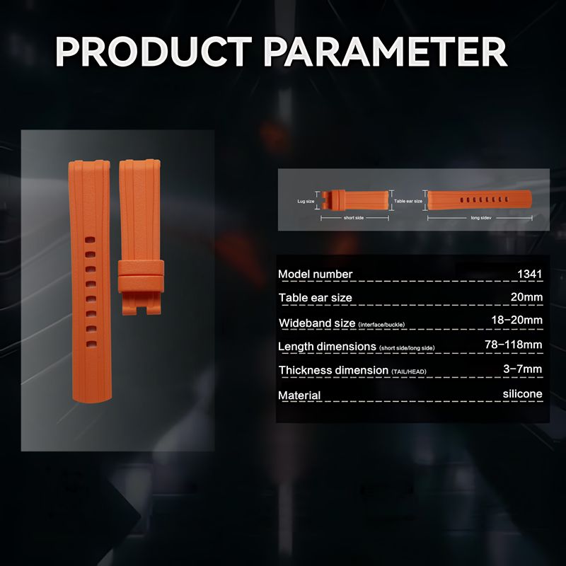 Extra Long Band XL XXL Silicone watch straps Men Soft Quick Release Watchband for Large Wrist Replacement - 18mm ... 20mm 22mm 24mm