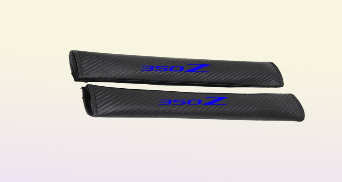 For Nissan 350Z Auto Reflective Safety belt Shoulder protection carstyling pad on the seat belt cover seatbelts4441329