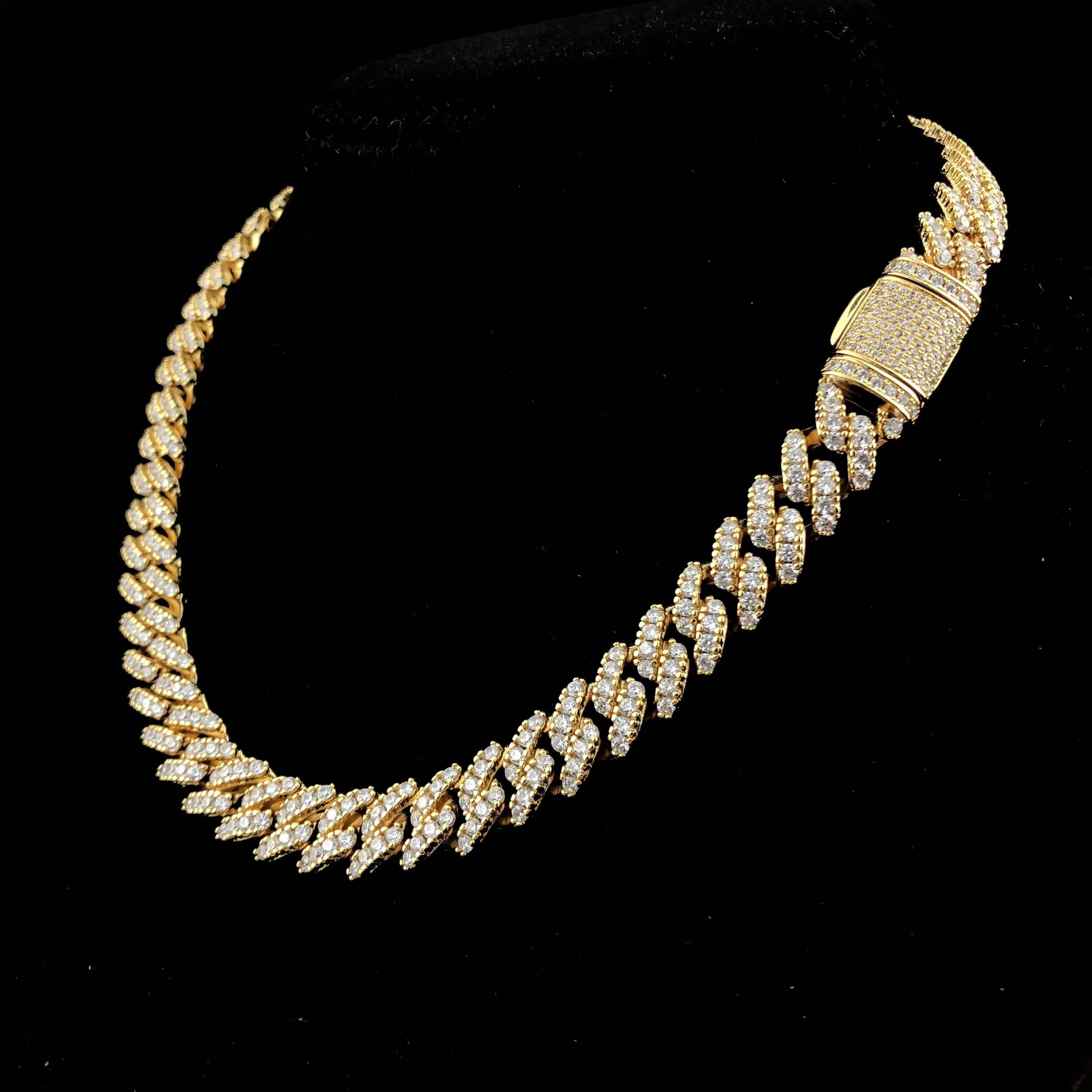 YSS Jewelry Necklace Jewelry Cuban Link Chain 14k Gold