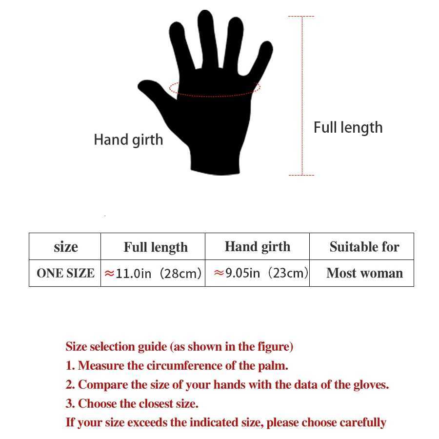 Gloves for women in winter made of thick cotton with added fleece for warmth suitable for riding electric bikes windproof and Z250925