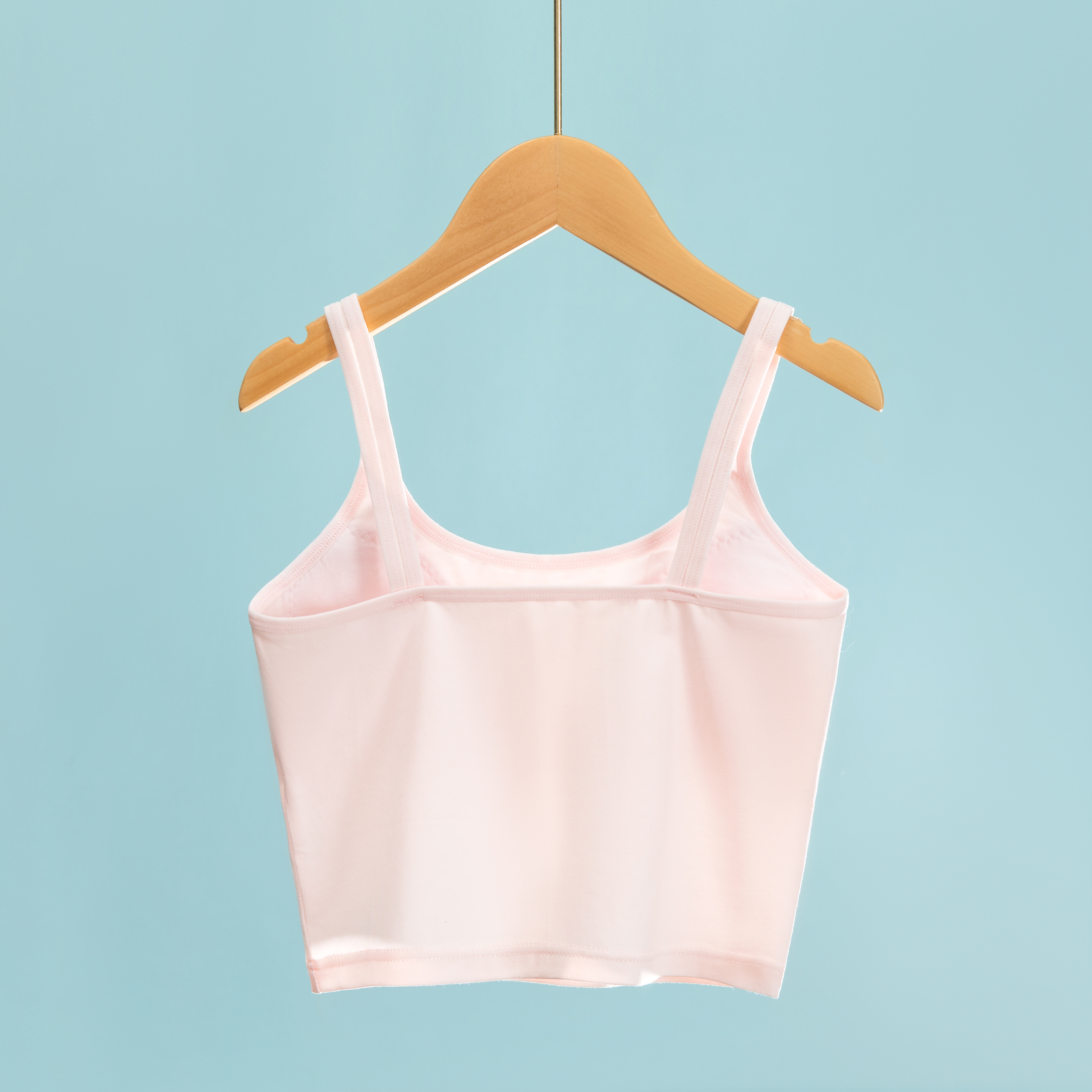 Girls' Underwear Developmental Stage Thin-Strap Teenage Bra Pure Cotton Tank Top Developmental Stage Elementary hot-sale products for girls