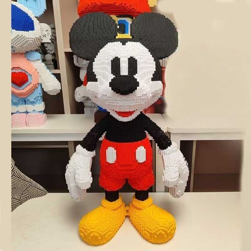 Disney Series of small-particle Mickey Mouse building blocks puzzle toys