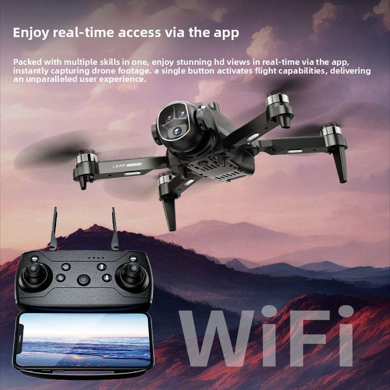 H21 Brushless Drone HD Aerial Photography Remote Control Aircraft VR Glasses Image Transmission Quadcopter Long Endurance
