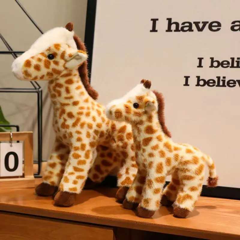 Latest Simulated Giraffe Doll Kawaii Stuffed Plush Toy Doll Cartoon Anime Cute Pillow Holiday Gift Fun Doll for Children C250925
