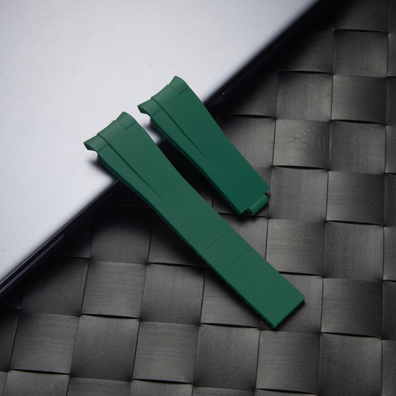 Extra Long Band XL XXL Silicone watch straps Men Soft Quick Release Watchband for Large Wrist Replacement - 12mm 16mm ... 20mm 22mm 24mm