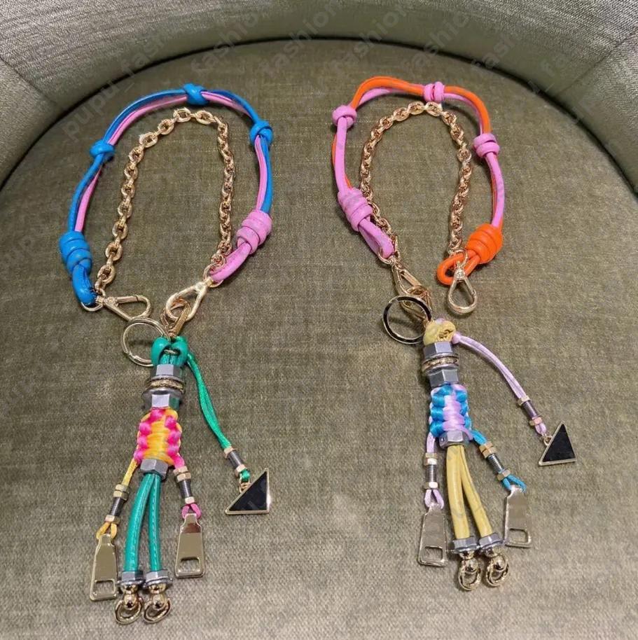 Fashion Keychains Designer Charms Luxury Robot Keychain Pendant Bag Charm Chain Handbag Charms Keyrings Personalized Accessories Gift For Women Men AJD2509251