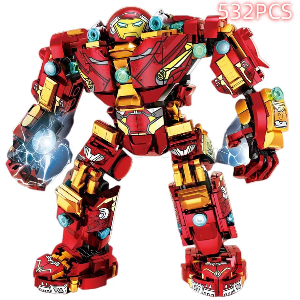 Disney Building Blocks Mini Model Figures Compatible Spiderman Iron Man Venom Captain Hawk Deadpool Technic Armor City Gift Toys H250925