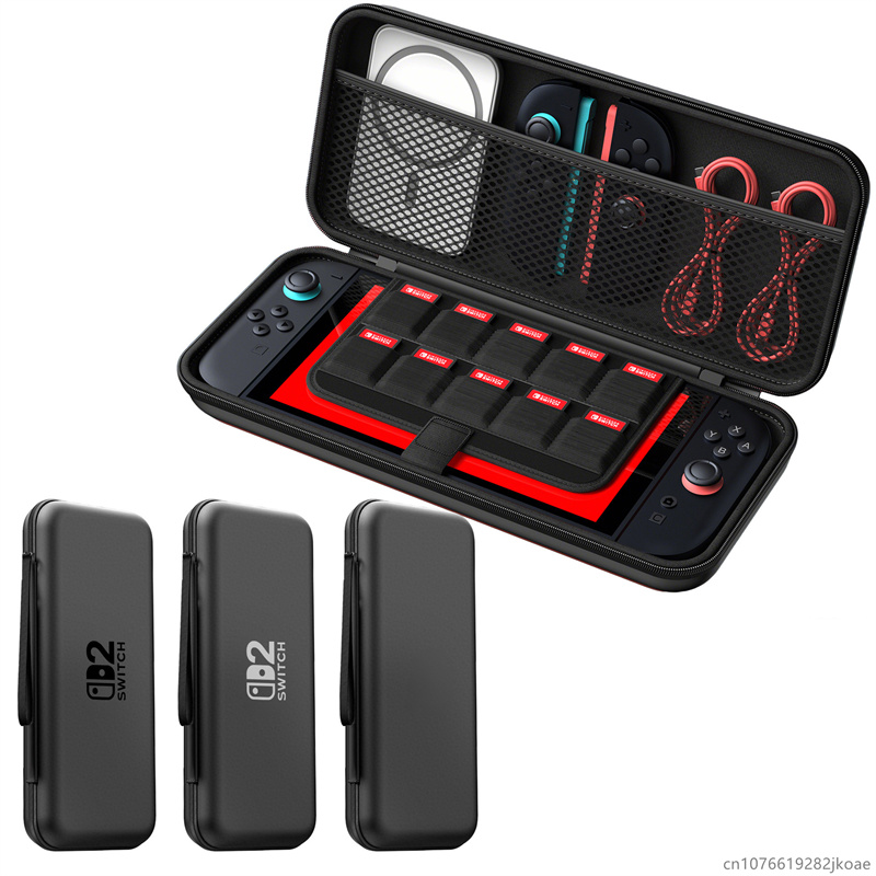 Suitable for Nintendo Switch 2 Storage Bag Portable Waterproof NS2 Game Console Protective Case Drop Proof Large Capacity Storage Storage Box