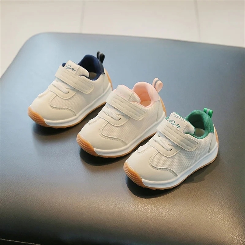 Baby Spring and Autumn High Quality Sneaker Outdoor Walking Shoes for Toddler Boys and Girls Air Mesh Breathable Rubber Sole 250319