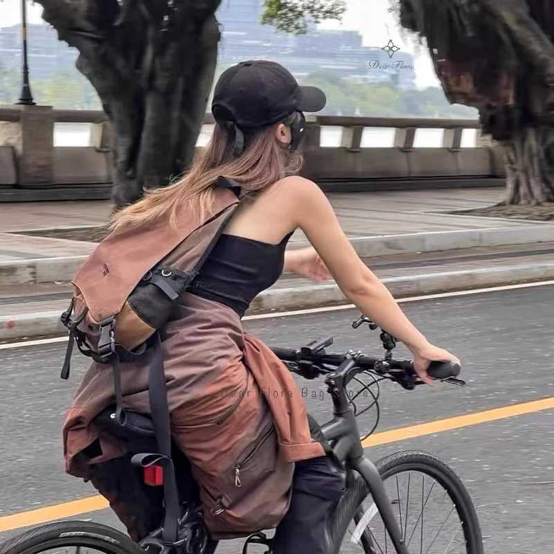 New Y2k Portable Light Nylon Crossbody Bag Trendy Rucksack Travel Shoulder Bag Casual knapsack Outdoor Sports Unisex Chest Packs Z250918