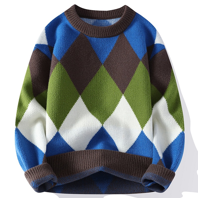 Men's Sweaters 2025 Fall Winter Men Knitwear Top Quality Soft Warm Wool Sweater Classic Fashion Handsome Male