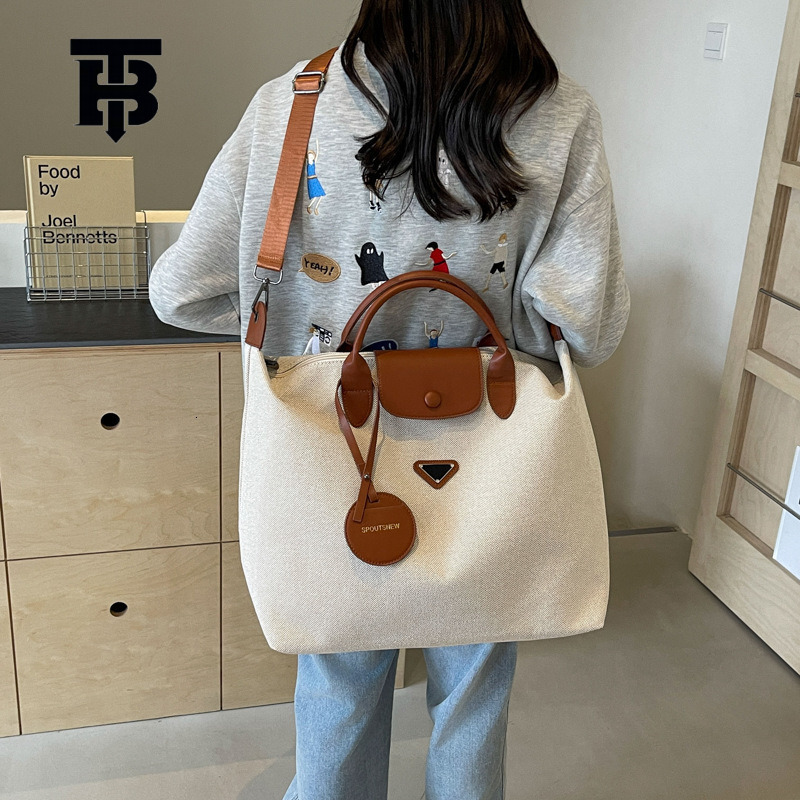TB BHULAMTE Free Shipping New Designer Bag 2025 Fashionable Women's Travel Bag Korean Style Lightweight Large Capacity Sports And Fitness Bag