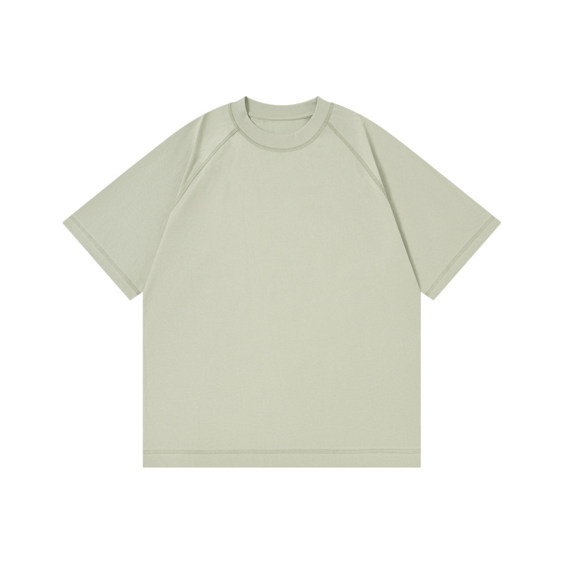 High-Quality 230g Cool-Touch T-Shirt for Men - Summer Ice-Feel Cotton, Breathable Casual Tees, Crew Neck & Unisex Short-Sleeve -67C
