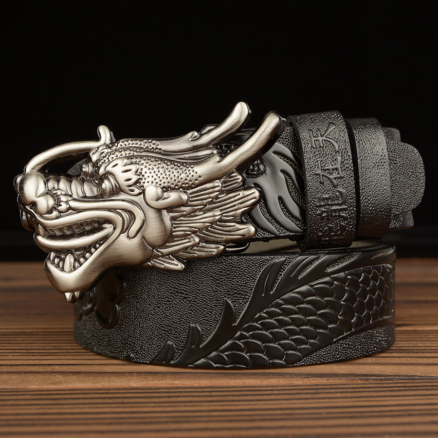 Designer Belt Real Leather Belts Men Women Dragon Head Buckle Belts Luxury Belt Buckle Fashion Smooth Buckle Belt With Floral Patterns Strap AP6980