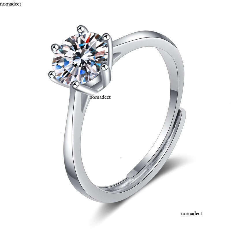 Zircon Dia Moissanite Wedding Fine Fashion Jewelry Sterling Sier Casual Rings for Ladies 16