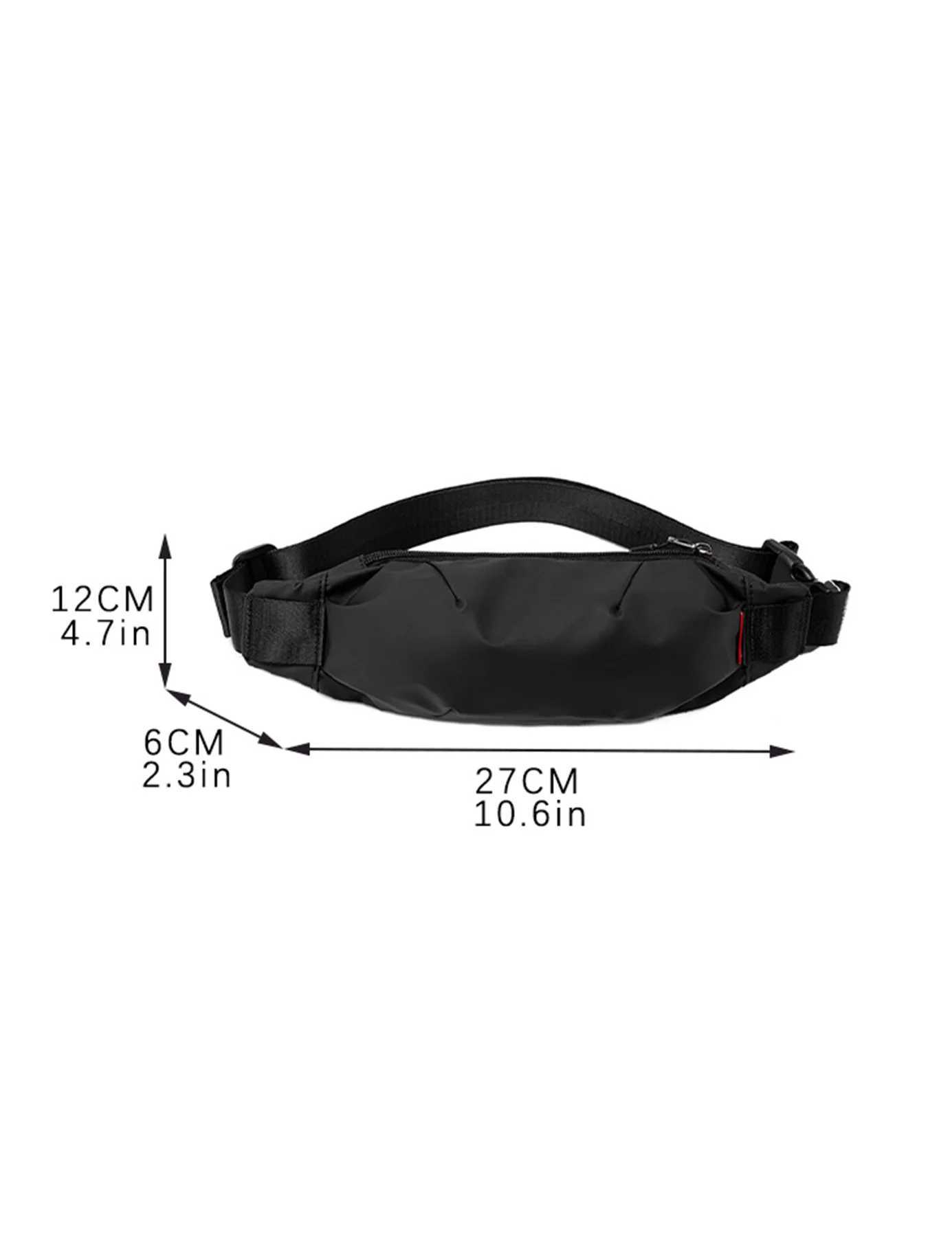 Men Fanny Pack Teenager Outdoor Sports Running Cycling Waist Bag Pack Male Fashion Shoulder Belt Bag Travel Phone Pouch Bags Z250918