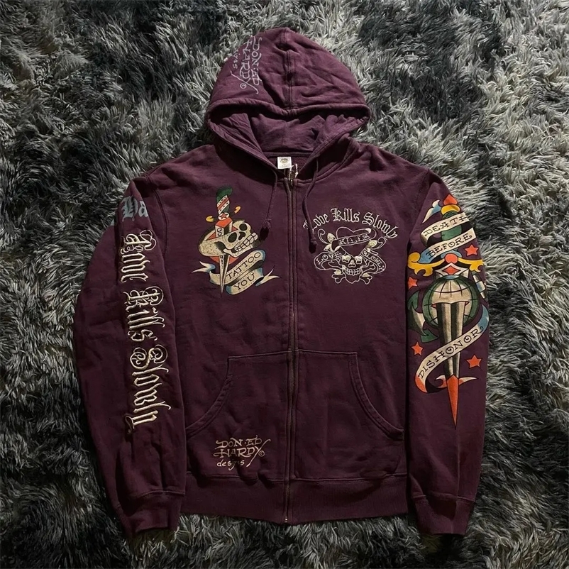 Winter Hoodie Y2k Clothes Women Sweatshirt Korean Anime Aesthetic Retro Harajuku Pattern Printed Long Sleeved Pullover Hip Hop 240809