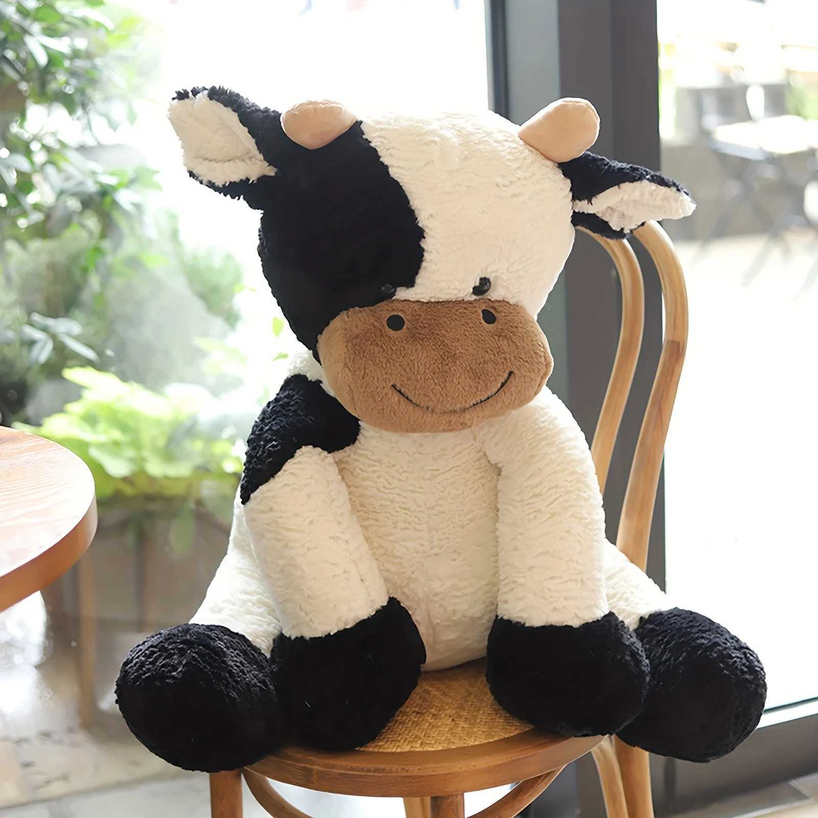 20cm Cute Silly Cow Dolls Plush Toys Kawaii Cow Stuffed Animal Cattle Toy Kids Birthday Gifts Valentines Day Baby Shower Easter C250925